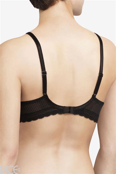 Chantelle Parisian Allure T Shirt Spacer Bra E G Cup Lace Lingerie