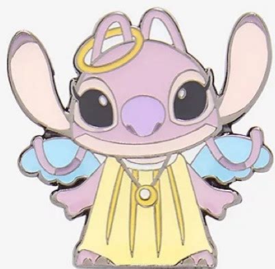 44345 Angel Hot Topic Lilo Stitch Halloween Blind Box Loungefly Disney Pin