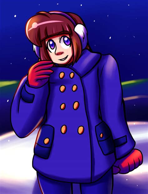 wintery leona  vixichrome  deviantart