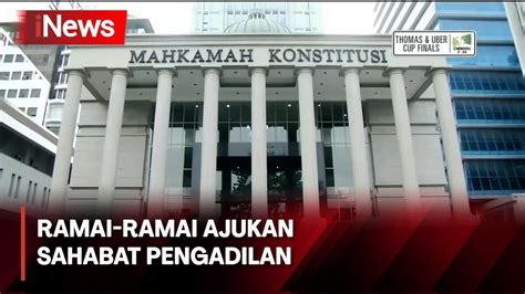 Ramai Ramai Ajukan Diri Jadi Amicus Curiae Sengketa Pilpres Ke MK