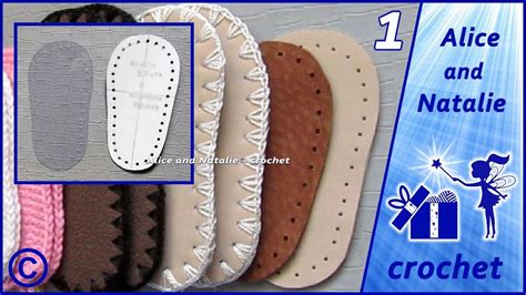 Подошвы для детской вязаной обуви. Часть 1. Изготовление шаблона. Alice ...