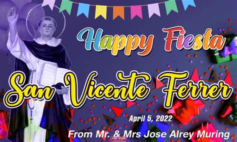 happy fiesta san vicente ferrer