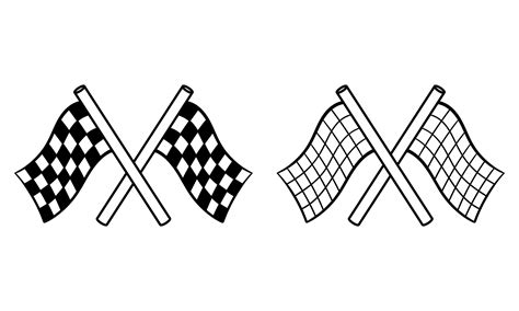 hand drawn racing flag 13711634 Vector Art at Vecteezy