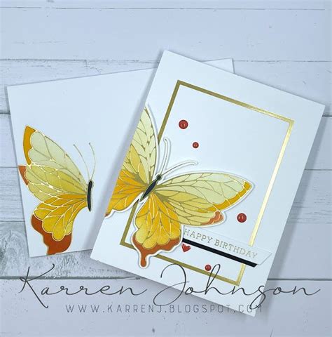 Stampin Up Butterfly Gala Spotlight Technique Artofit