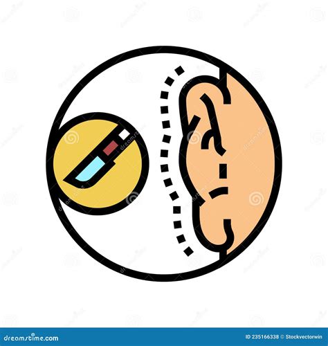 Otoplasty Icon From Plastic Surgery Collection Simple Line Element