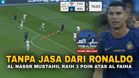 PENGORBANAN GILA RONALDO Kunci Kemenangan Dengan Assist Fantastic Di