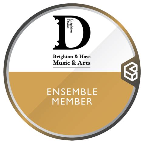 Brighton And Hove Music And Arts Ensemble Member Credly
