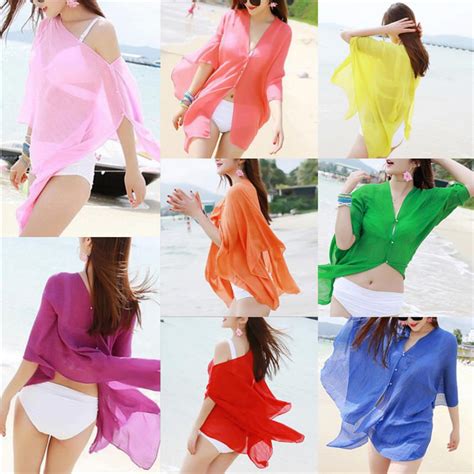 Women Summer Brief Bikini Beach Cover Up Kaftan Bikinis Lady Sexy Top Length Cm Wm