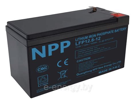 LiFePO4 аккумулятор NPP 12V 12Ah NSFD012Q20-LFP : продажа, цена в ...