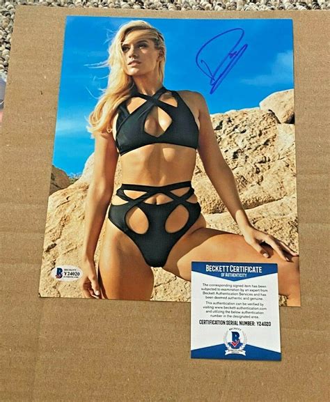 Paige Spiranac Signed Lpga X Photo With Coa B Autographed Hot Sex Picture