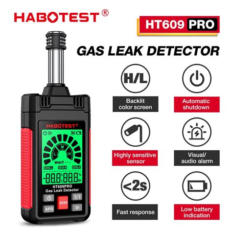 Детектор утечки газа Gas Leak Detector HABOTEST HT609 pro - купить по ...