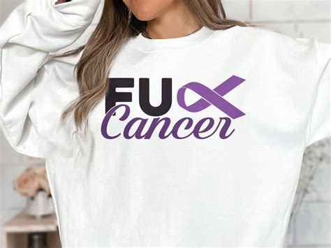 Fuck Cancer Svg Png Lupus Epilepsy Svg Alzheimer S Pancreatic Cancer Awareness Purple Ribbon