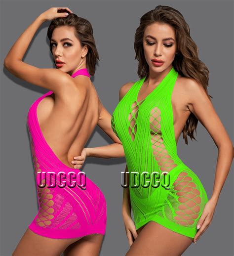 Sexy Sleepwear Lingerie Babydoll Underwear Minidress Plus Size Bodysuit Backless Intimate