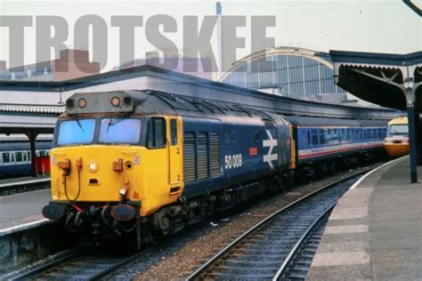 35MM SLIDE BR British Railways Diesel Loco Class 50 50009 Waterloo 1988 Original £4.20 - PicClick UK