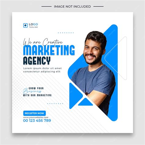 Premium PSD | Modern creative corporate social media poster design