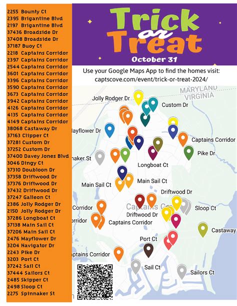 Trick-or-Treat 2024 - Captain's Cove Golf & Yacht Club