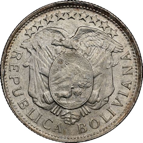 Bolivia 50 Centavos Km 1751 Prices And Values Ngc