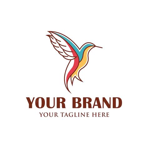 Premium Vector Hummingbird Logo Design Vector