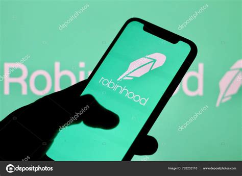 Robinhood App Logo Displayed Asmartphone Screen Indonesia June 10th