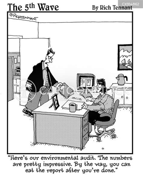 Green Audits Cartoons And Comics Funny Pictures From Cartoonstock