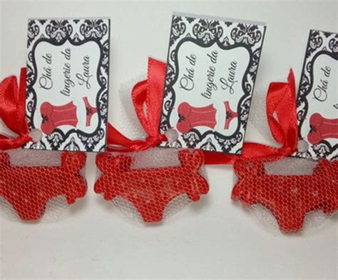 Calcinha De Sabonete Para Festa Ch De Lingerie Elo