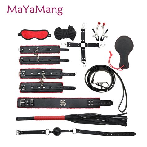 Newest Pcs Set Top Grade Bondages Sex Bondage Restraint Adults Toy