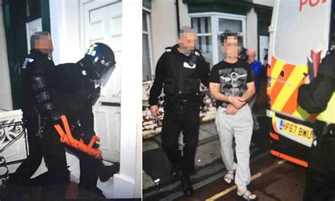 Police Launch Dawn Raids In Sex Trafficking Sting Daily Mail Online