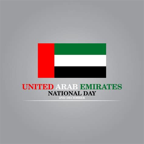 Premium Vector United Arab Emirates National Day Design Template