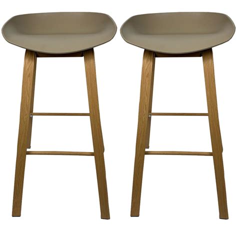 Kit Banqueta Alta De Cozinha Cassia Nude Bancada Area Gourmet Nude Leroy Merlin