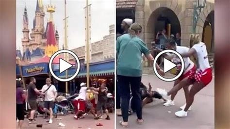 Disney Fight Video Brawl Upto Brain
