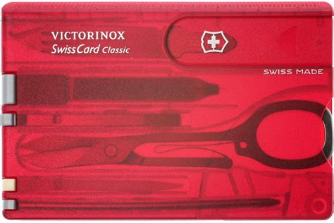 Victorinox - SwissCard Classic (Red) | Advantageously shopping at ...