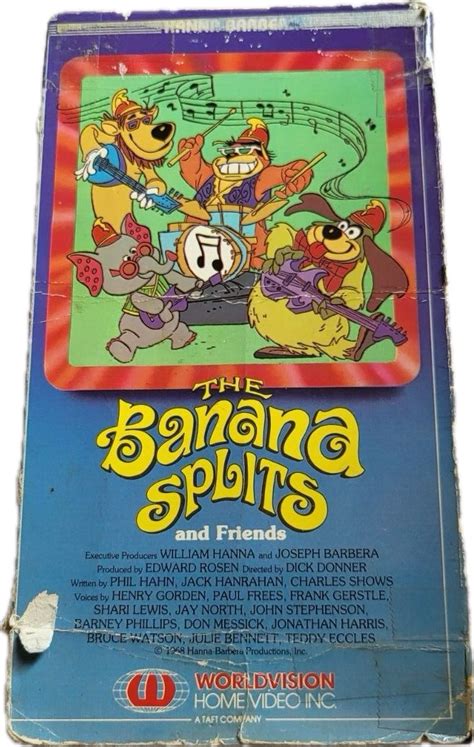 The Banana Splits And Friends Vhs Png By Collegeman1998 On Deviantart