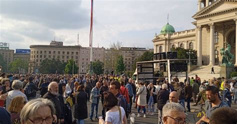 Počeo Novi Opozicioni Protest U Centru Beograda