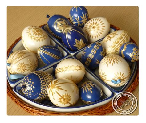 Pysanky Or Kraslice Czech Republic Straw Decoration Beautiful