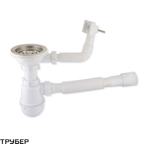 Сифон для мойки 3,1/2'/40 мм ЕМ1050 (евросифон), цена 197,26 грн ...