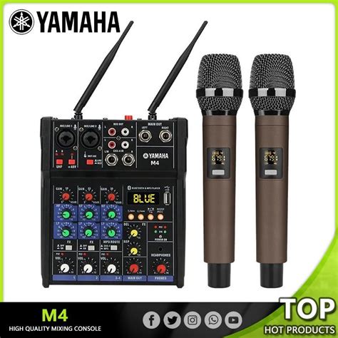 Микшерный пульт YAMAHA M4 ,Микрофон - купить с доставкой по выгодным ...