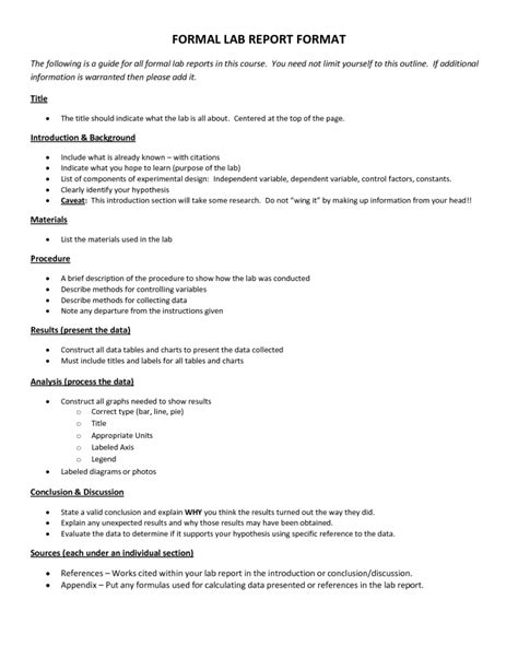 Science Experiment Report Template 1 TEMPLATES EXAMPLE TEMPLATES