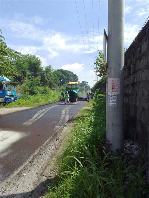 The Asphalt Milling Of Barangay Roads At Purok 2 Gertrudes Village