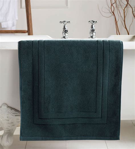 Darkest Spruce Luxury Cotton Towel | Secret Linen Store