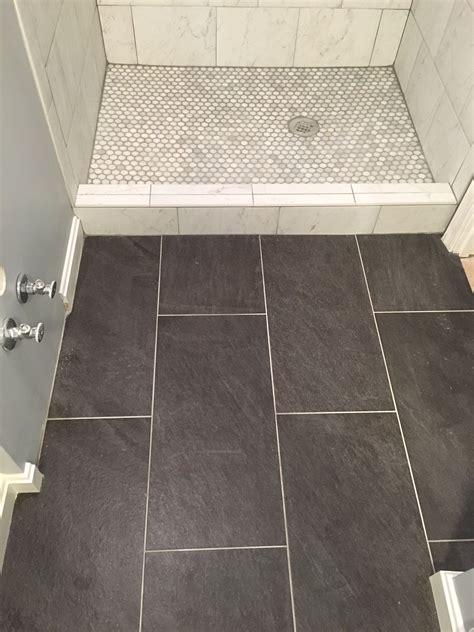Stunning Porcelain Tile Floor for Your Basement Bathroom Reno