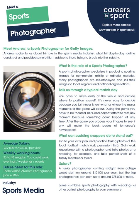 Education Resources - Careers in Sport