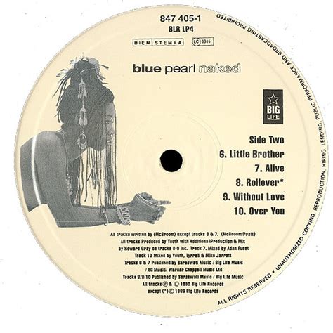 Blue Pearl Naked Vinyl Lp Eu Original Hhv