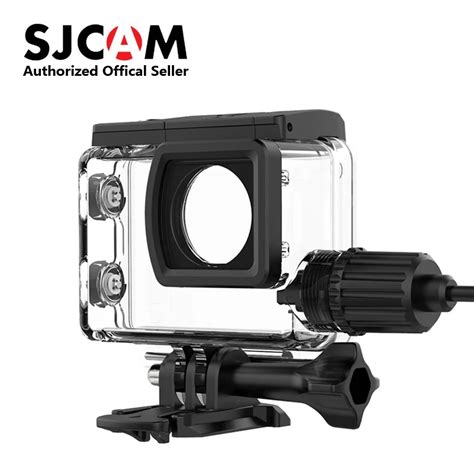 Original Sjcam Motorcycle Waterproof Case For Sjcam Sj6 Legend Charging