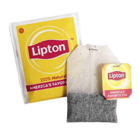 lipton tea bag transparent png stickpng