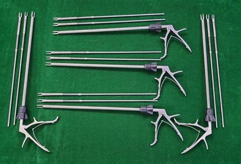 Laparoscopic Clip Applicator 10mmx330mm Long Rod Reusable Surgical