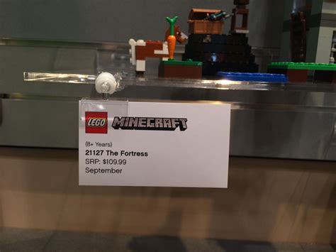 Новый наборы LEGO Minecraft выпустят в 2016 году