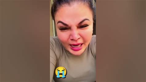 Rakhi Sawant Crying 😭 Live Video Youtube