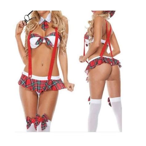 Étudiants Cosplay Adultes Sexy Lingerie Lycée Jupe Costume Uniforme Cdiscount Boutique Erotique