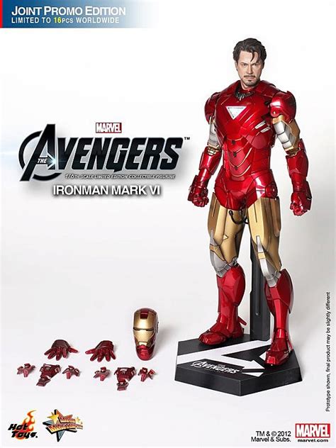 Hot Toys Armors Up Super Rare The Avengers Movie Scale Iron Man Figures