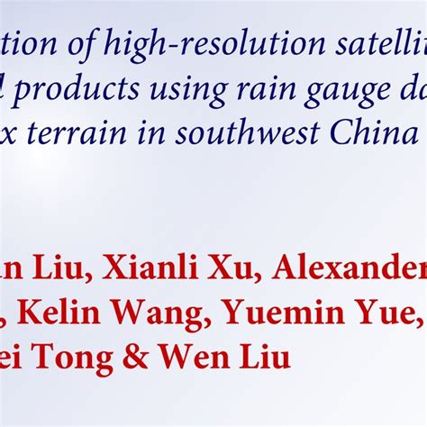 Xiaowei Tong Chinese Academy Of Sciences Beijing Cas Institute
